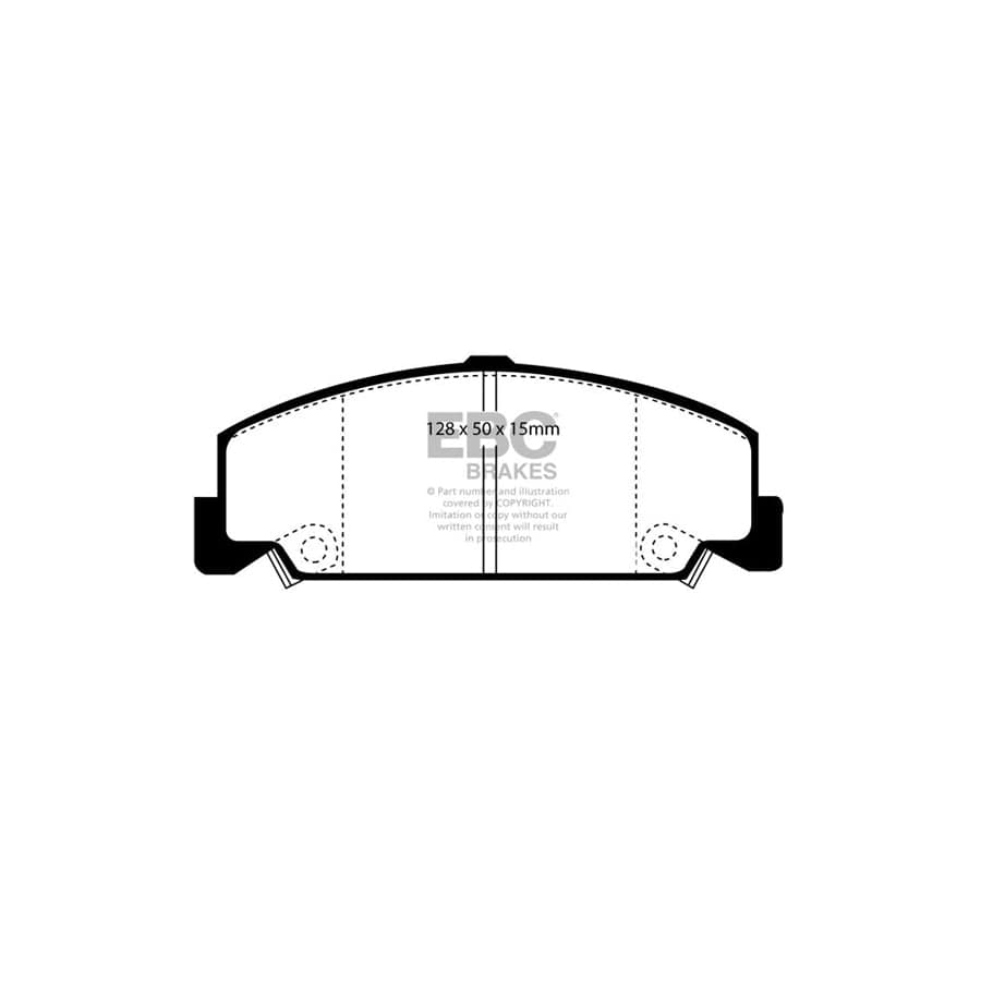 EBC PDKF882 Honda Civic Shuttle Ultimax Front Brake Pad & Plain Disc Kit 2 | Duco Car Parts UK Car Parts