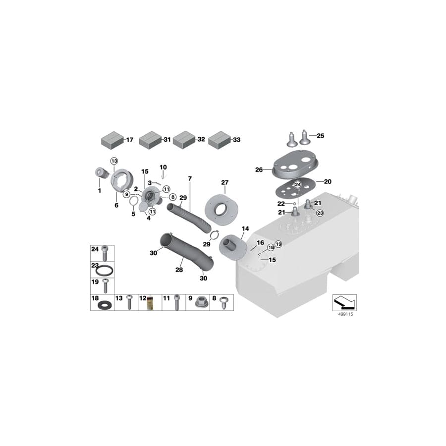 Genuine BMW 33508333608 BMW Return Spring T-18405R (Inc. & M6 GT3) | Duco Car Parts UK Car Parts