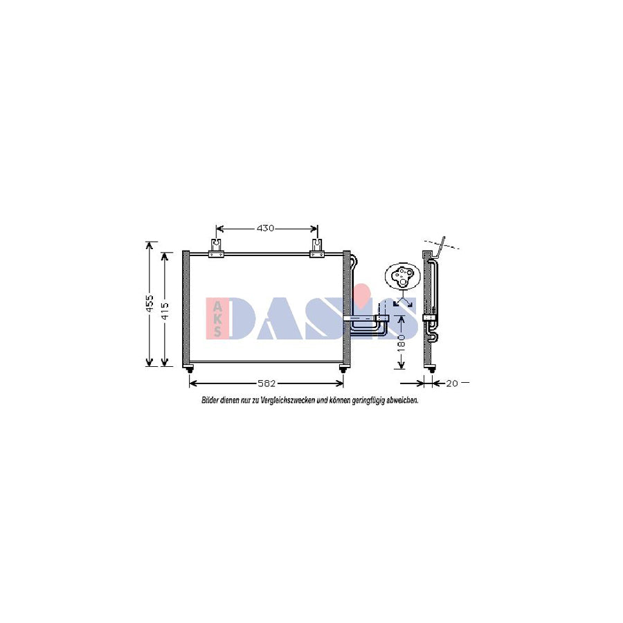 AKS Dasis 840142N Ac Expansion Valve | Duco Car Parts UK