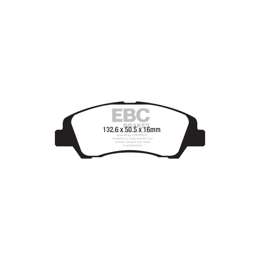 EBC PDKF2354 Hyundai i-10 Ultimax Front Brake Pad & Plain Disc Kit 2 | Duco Car Parts UK Car Parts