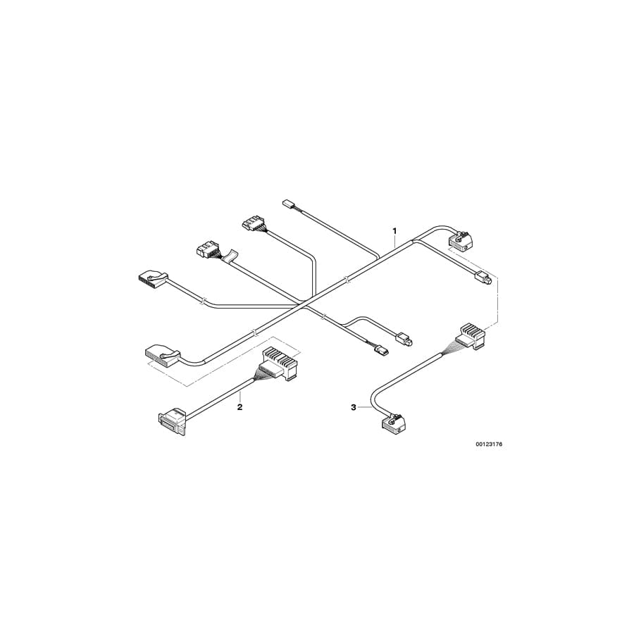 Genuine BMW 61126937564 E53 Adapter Wire For Telephone (Inc. X5 3.0d, X5 3.0i & X5 4.4i) | Duco Car Parts UK Car Parts