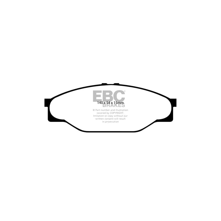 EBC PDKF2027 Toyota Ultimax Front Brake Pad & Plain Disc Kit (Inc. Hi-Ace & Hi-Lux) 2 | Duco Car Parts UK Car Parts