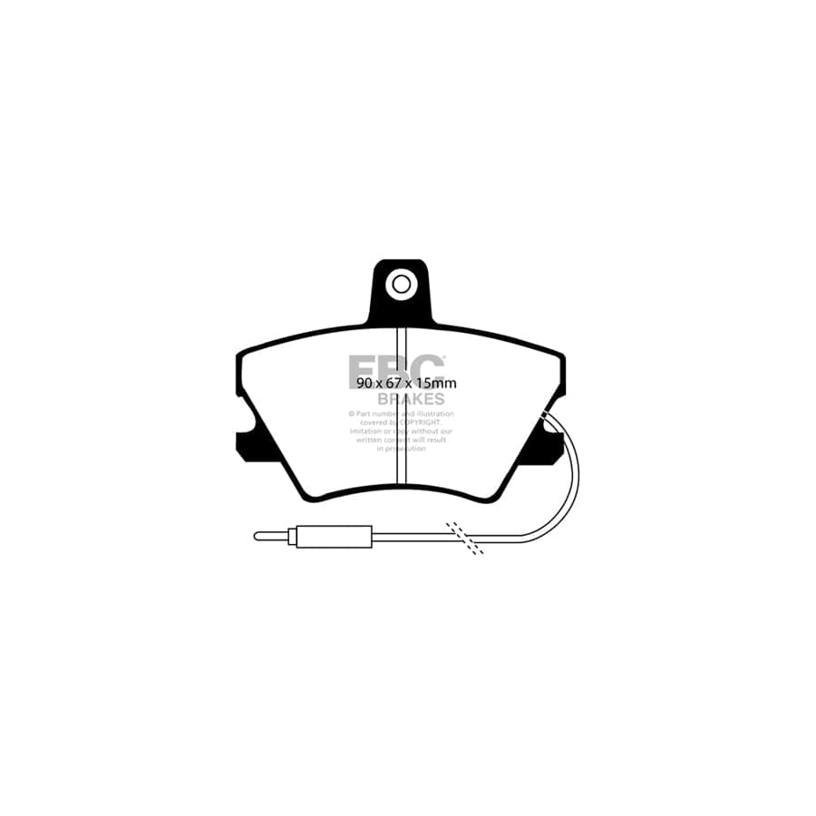 EBC PDKF1700 Renault Ultimax Front Brake Pad & Plain Disc Kit (Inc. Express, Extra, Rapid) 2 | Duco Car Parts UK Car Parts