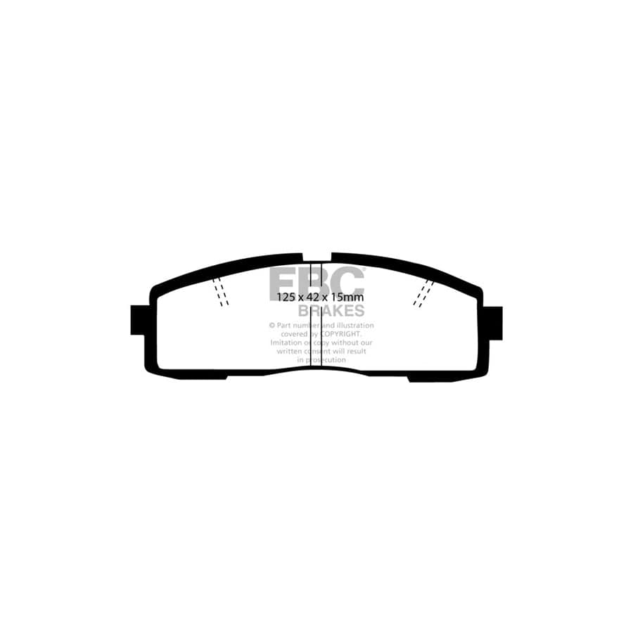 EBC PDKR510 Lexus GS300 Ultimax Rear Brake Pad & Plain Disc Kit 2 | Duco Car Parts UK Car Parts