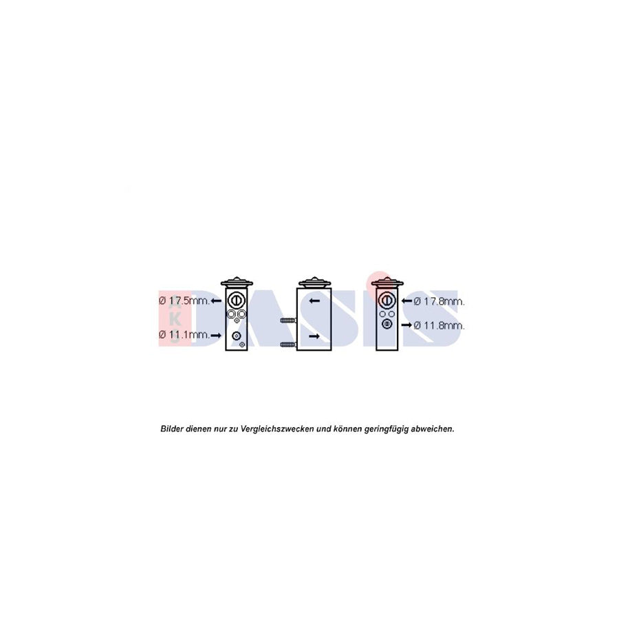AKS Dasis 840180N Ac Expansion Valve | Duco Car Parts UK