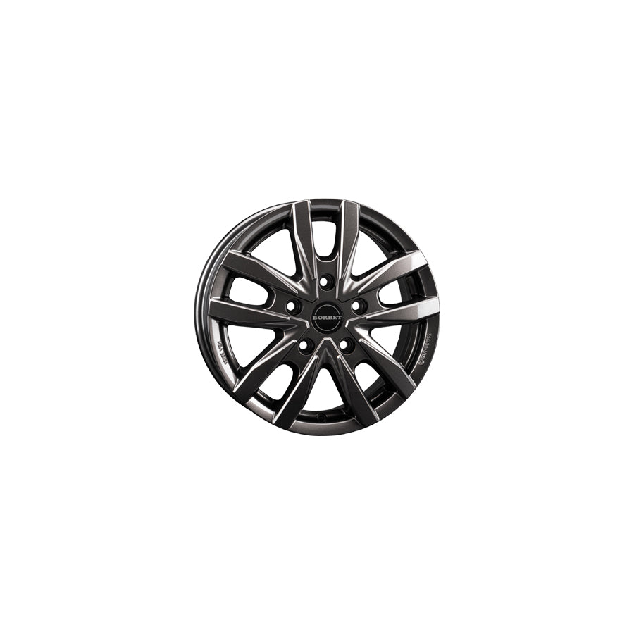 Borbet CW5 7.5x18 ET53 CW5 75853120565,1MAG Mistral Anthracite Glossy Wheel | Duco Car Parts UK Car Parts