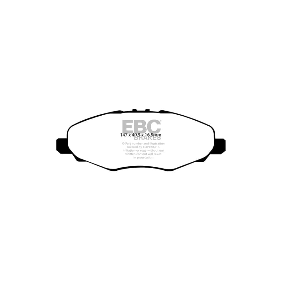 EBC PDKF2032 Toyota Hi-Lux Ultimax Front Brake Pad & Plain Disc Kit 2 | Duco Car Parts UK Car Parts