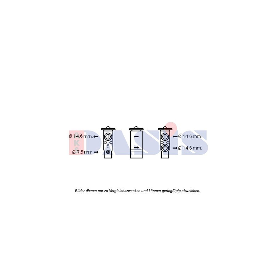 AKS Dasis 840195N Ac Expansion Valve | Duco Car Parts UK