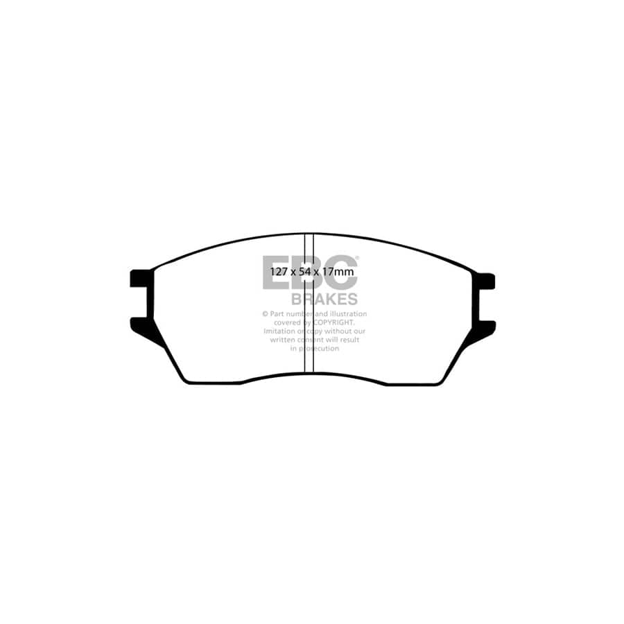 EBC PDKF908 Honda Prelude Ultimax Front Brake Pad & Plain Disc Kit - Akebono Caliper 2 | Duco Car Parts UK Car Parts
