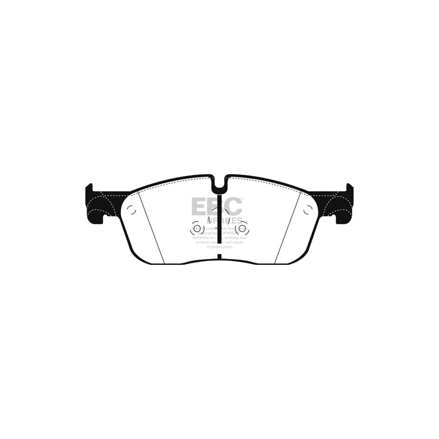 EBC PDKF2379 Land Rover Range Rover Velar Ultimax Front Brake Pad & Plain Disc Kit - ATE Caliper 2 | Duco Car Parts UK Car Parts