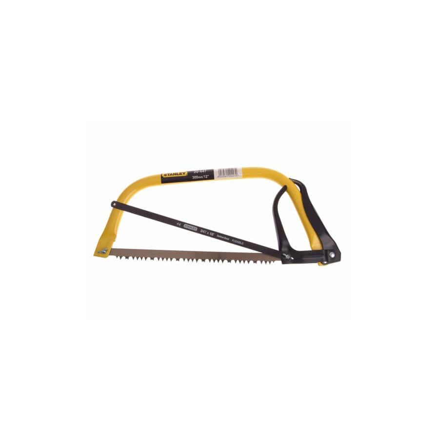 STANLEY® STA120447 Hack Bowsaw 300mm (12in) Plus Extra Hacksaw Blade | Duco Car Parts UK