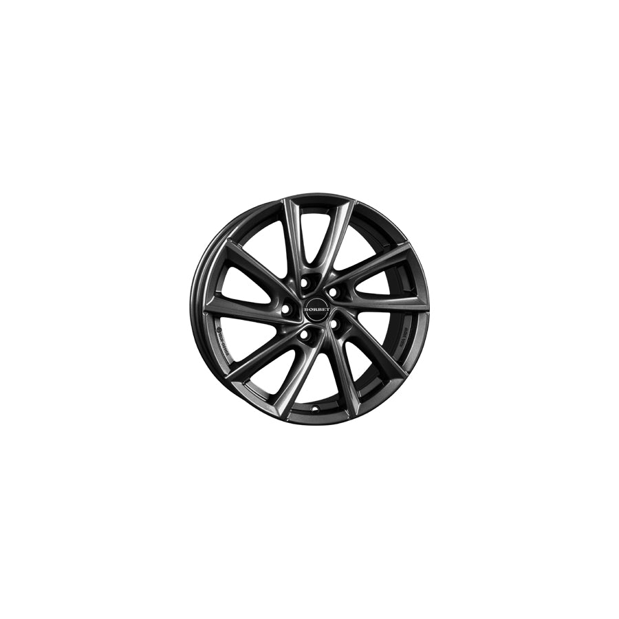 Borbet VT 7.5x17 ET52 VT 75752112566,6MAG Mistral Anthracite Glossy Wheel | Duco Car Parts UK Car Parts