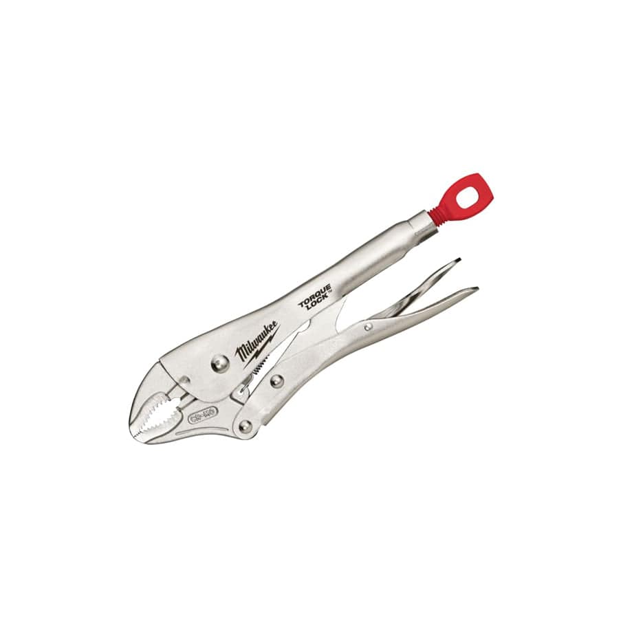 Milwaukee Hand Tools MHT48223420 TORQUE LOCK Curved Jaw Locking Pliers 254mm (10in) | Duco Car Parts UK