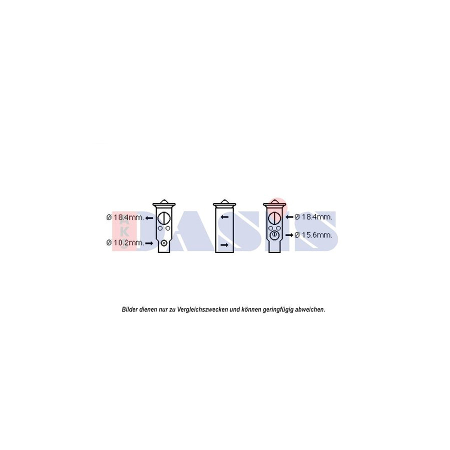 AKS Dasis 840221N Ac Expansion Valve | Duco Car Parts UK