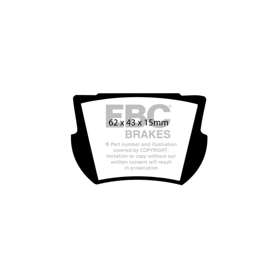 EBC PDKR526 Lotus 3 Ultimax Rear Brake Pad & Plain Disc Kit - Girling/TRW Caliper 2 | Duco Car Parts UK Car Parts