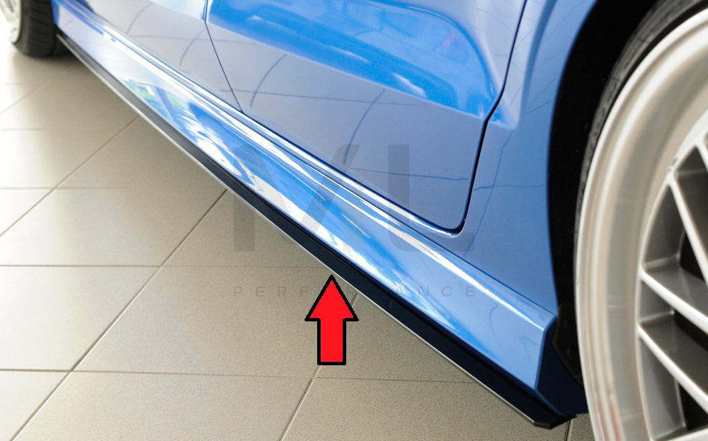 Rieger 00056802 Audi 8V Side Skirt Splitter (A3 & S3) 3 | Duco Car Parts UK Car Parts