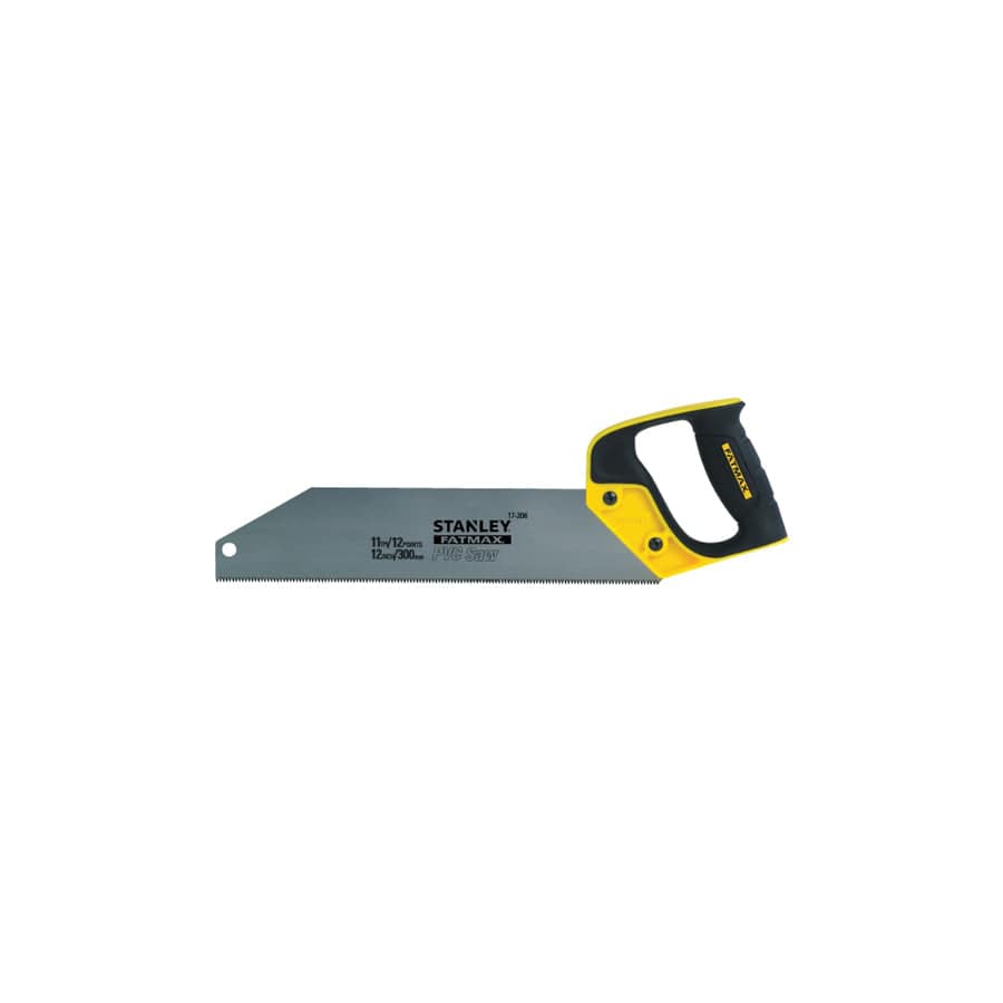 STANLEY® STA217206 FatMax® PVC & Plastic Saw 300mm (12in) 11 TPI | Duco Car Parts UK