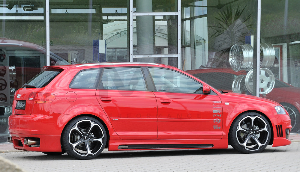 Rieger 00099012 Audi 8P A3 Side Skirt 4 | Duco Car Parts UK Car Parts