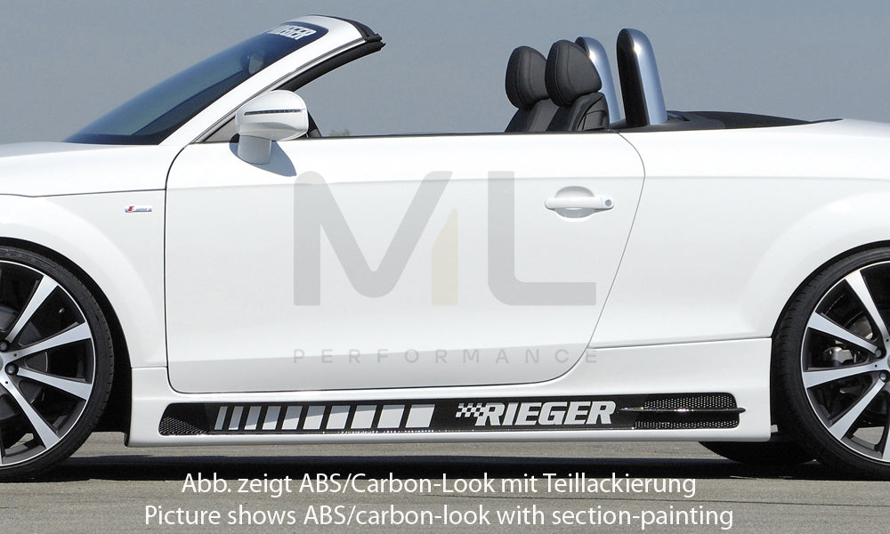 Rieger 00099045 Audi 8J TT Side Skirt 1 | Duco Car Parts UK Car Parts