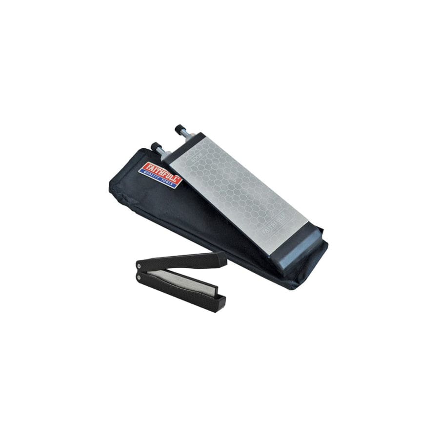 Faithfull FAIDWKITAVFS Diamond Stone with Folding Sharpener | Duco Car Parts UK