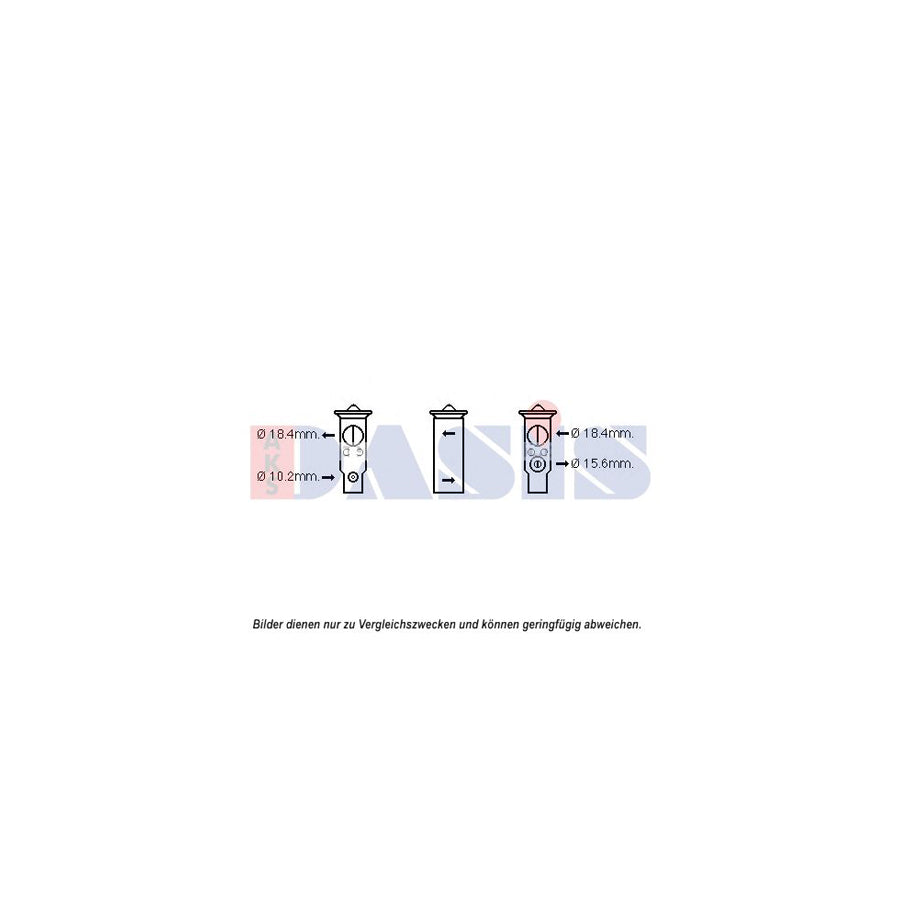 AKS Dasis 840237N Ac Expansion Valve | Duco Car Parts UK