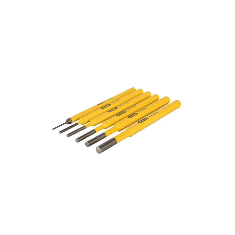 STANLEY® STA418226 Parallel Pin Punch Set, 6 Piece | Duco Car Parts UK