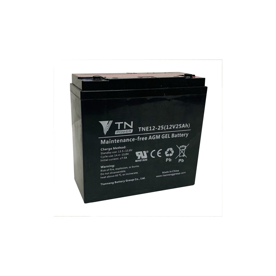 TN Power AGM TNE12-25 Deep Cycle Battery - TNE12-25 | Duco Car Parts UK Car Parts