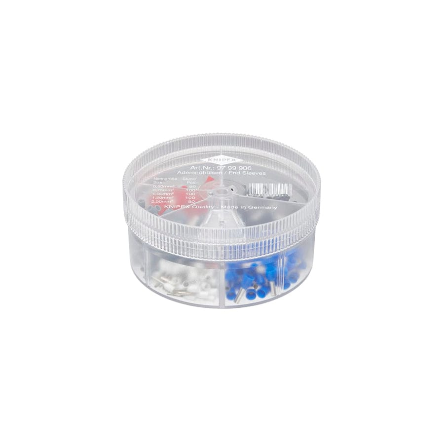 Knipex KPX9799906 Bootlace Ferrule Kit, 400 Piece | Duco Car Parts UK