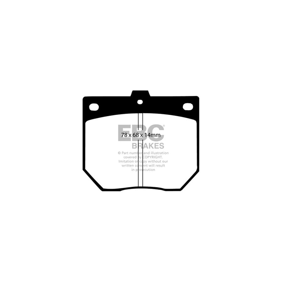 EBC PDKF1396 Datsun Nissan Laurel Ultimax Front Brake Pad & Plain Disc Kit 2 | Duco Car Parts UK Car Parts