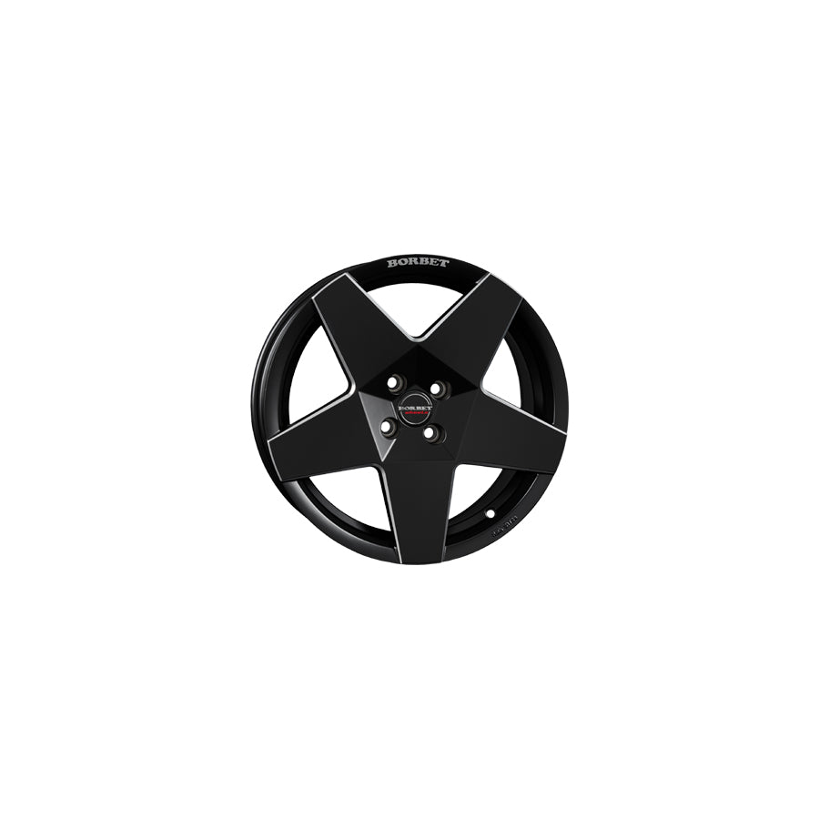 Borbet A neu 7.5x17 ET15 A 75715108465,1BM Matt Black Wheel | Duco Car Parts UK Car Parts