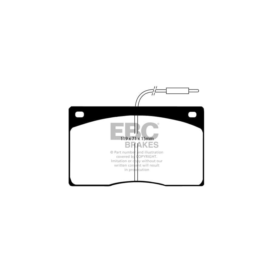 EBC PDKF1723 Renault Master Ultimax Front Brake Pad & Plain Disc Kit 2 | Duco Car Parts UK Car Parts