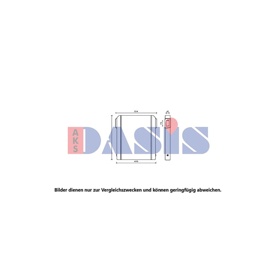 AKS Dasis 447014N Intercooler | Duco Car Parts UK