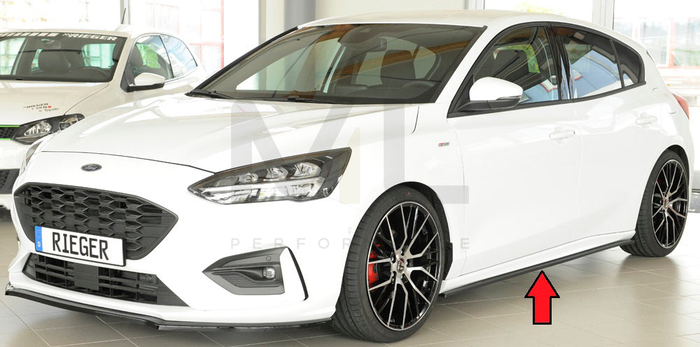 Rieger 00088191 Ford DEH Focus 4 Side Skirt Splitter (Inc. Focus 4 ST) 3 | Duco Car Parts UK Car Parts
