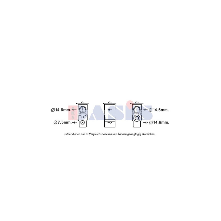 AKS Dasis 840266N Ac Expansion Valve | Duco Car Parts UK