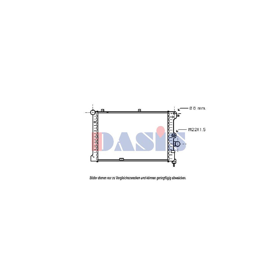 AKS Dasis 558000N Intercooler | Duco Car Parts UK
