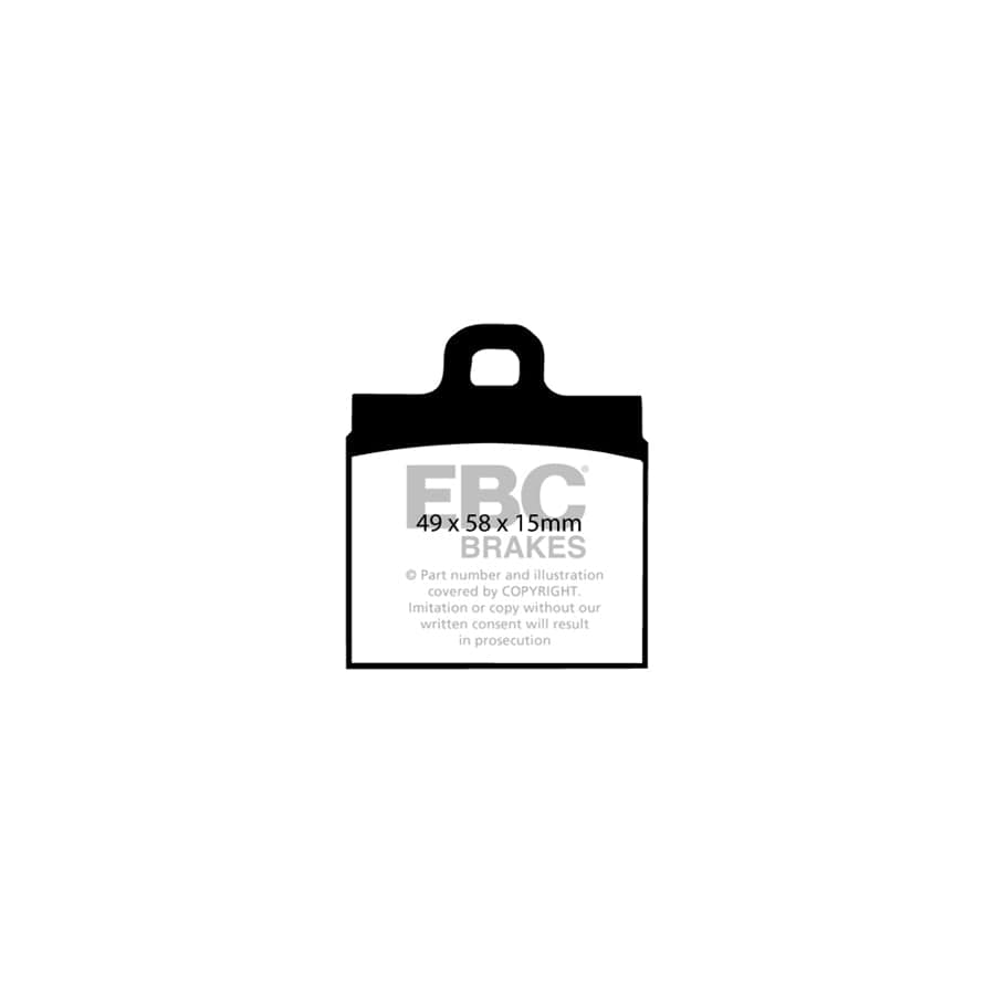 EBC PDKF2058 VW Beetle Type 14 Ultimax Front Brake Pad & Plain Disc Kit (Inc. Beetle & Karmann Ghia) 2 | Duco Car Parts UK Car Parts