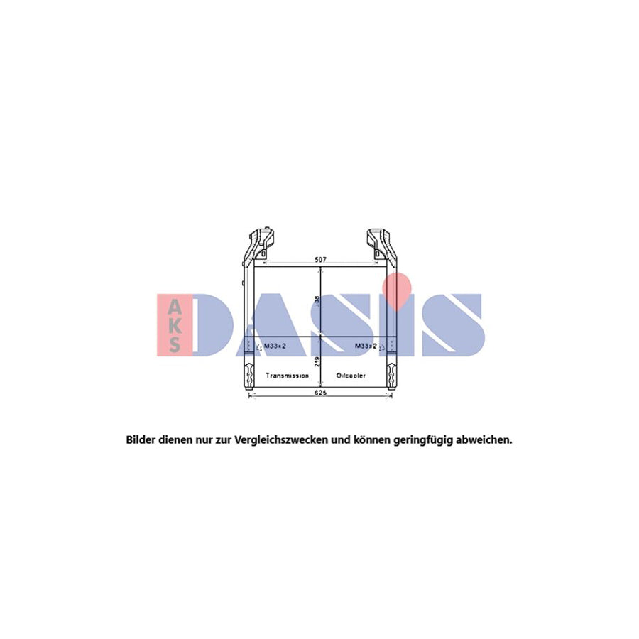 AKS Dasis 447023N Intercooler | Duco Car Parts UK