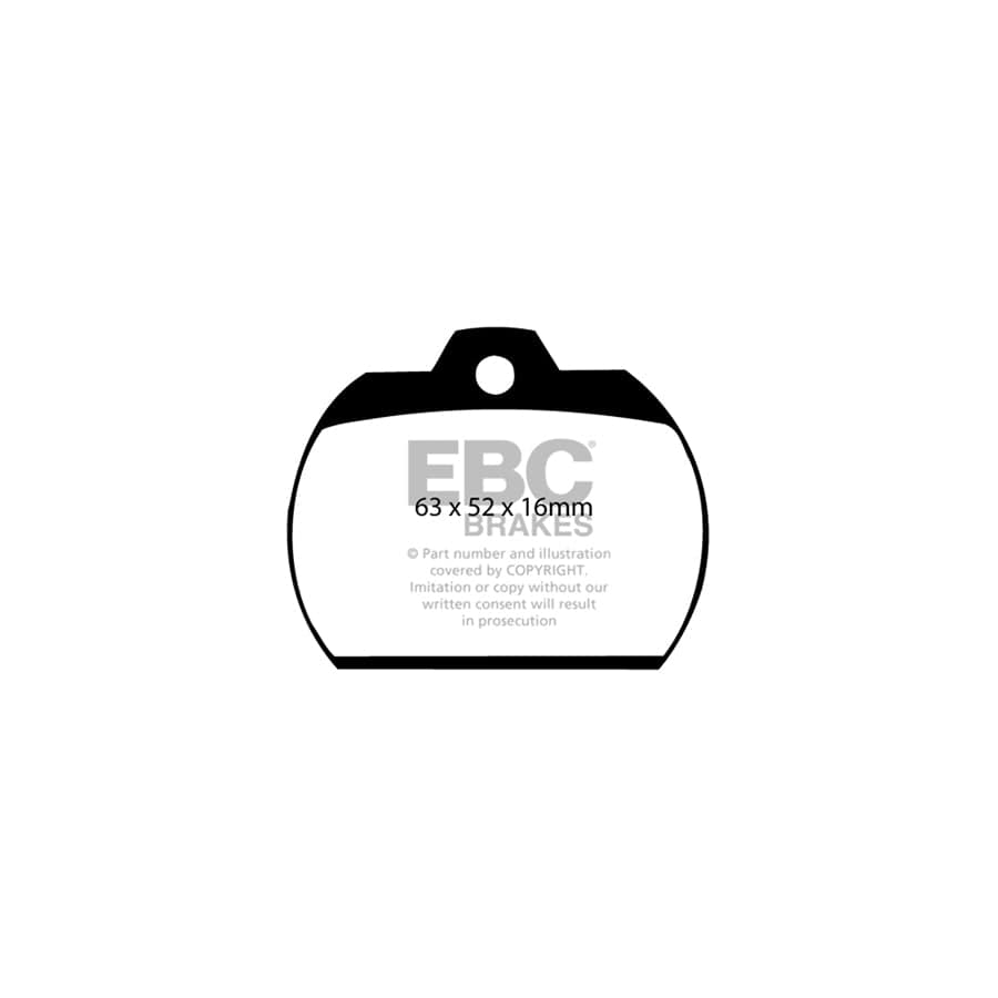 EBC PDKF2059 VW Beetle Type 14 Ultimax Front Brake Pad & Plain Disc Kit (Inc. Beetle & Karmann Ghia) 2 | Duco Car Parts UK Car Parts