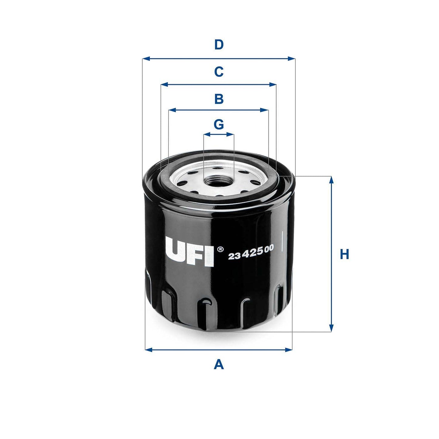 UFI 23.425.00 Oil Filter