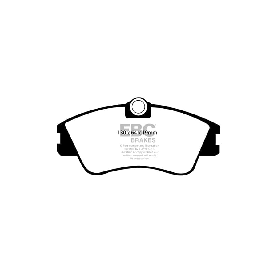 EBC PDKF2065 VW Caravelle Ultimax Front Brake Pad & Plain Disc Kit 2 | Duco Car Parts UK Car Parts