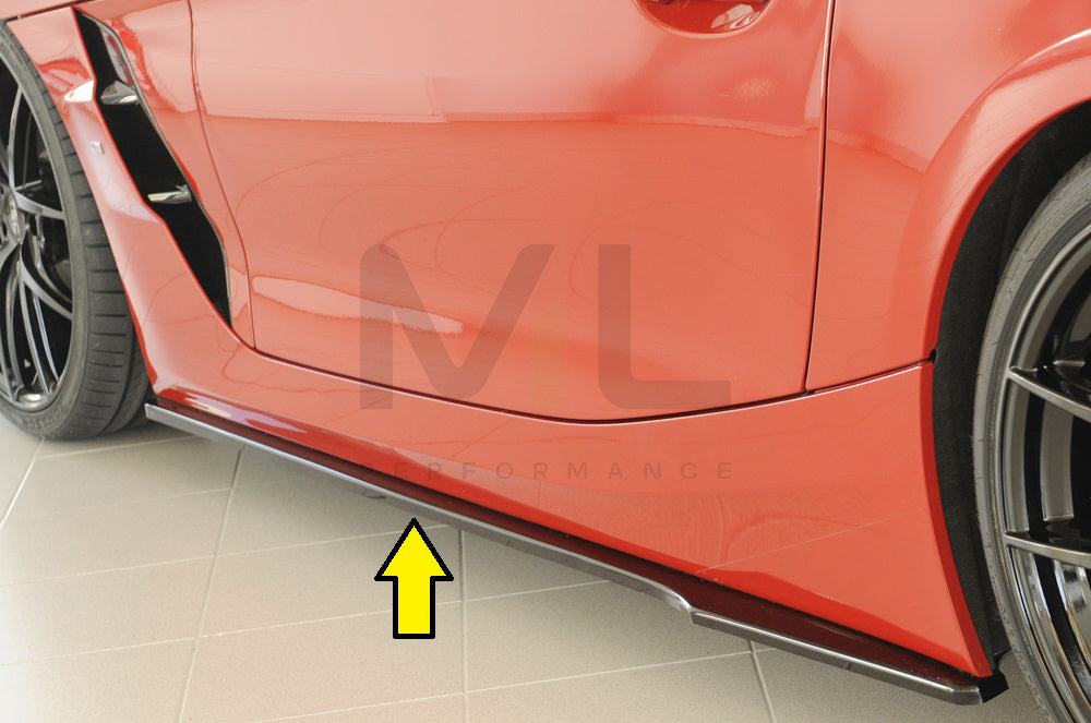 Rieger 00088213 BMW Z4 G4Z/G29 Side Skirt Splitter 1 | Duco Car Parts UK Car Parts