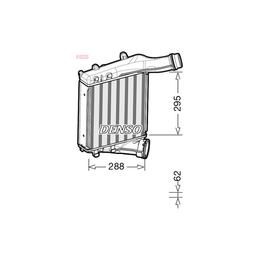 Denso DIT28019 Dit28019 Intercooler For Porsche Cayenne (92A) | Duco Car Parts UK