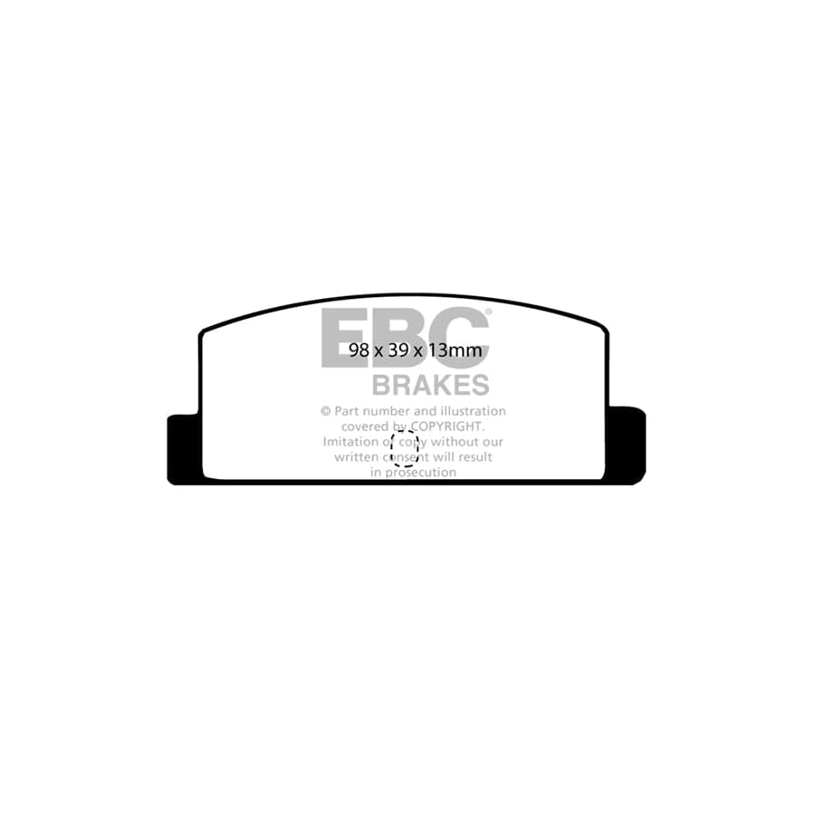 EBC PDKR557 Mazda RX7 Ultimax Rear Brake Pad & Plain Disc Kit 2 | Duco Car Parts UK Car Parts