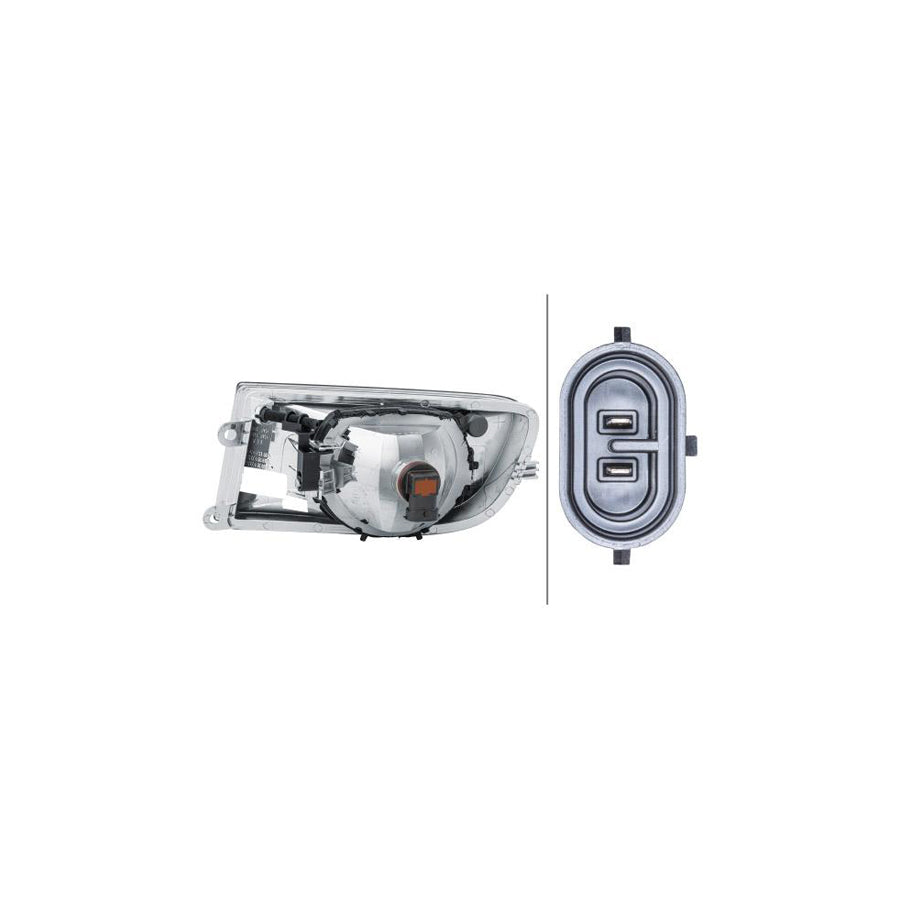 Hella 1N0 354 017-041 Fog Light For Skoda Octavia