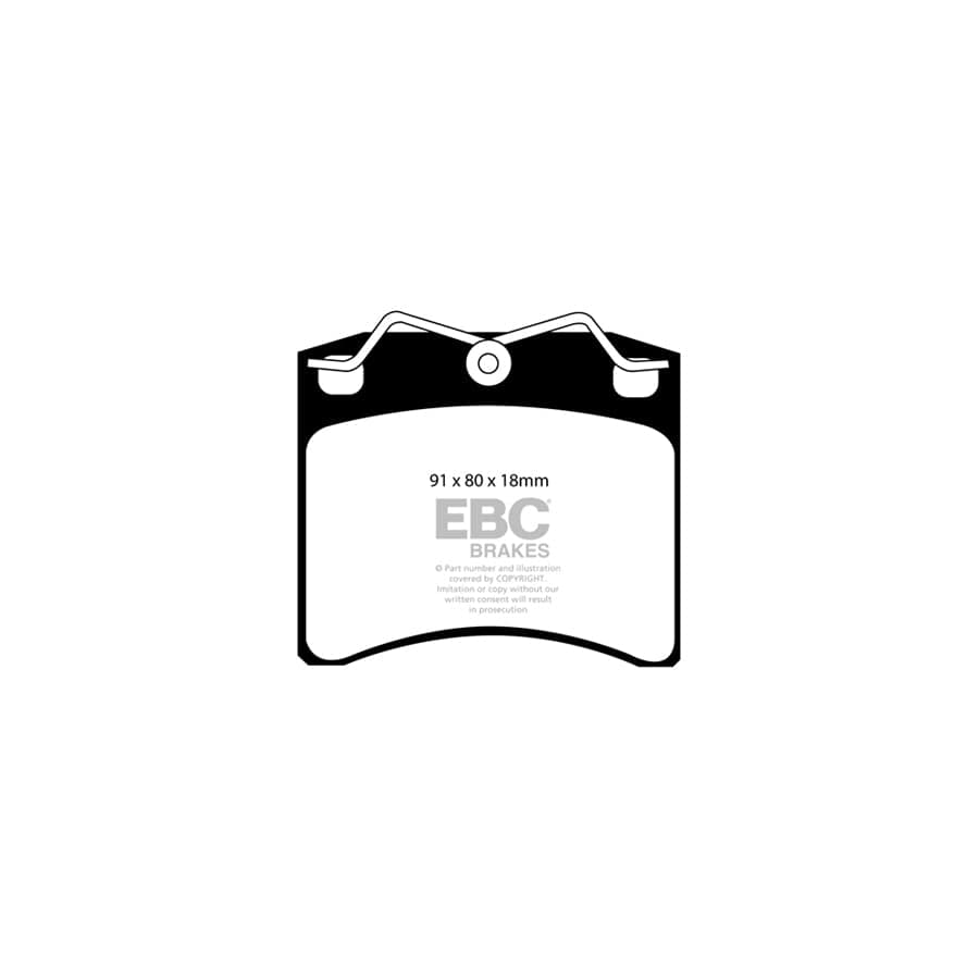 EBC PDKF2069 VW Ultimax Front Brake Pad & Plain Disc Kit - Girling/TRW Caliper (Inc. Caravelle & Transporter) 2 | Duco Car Parts UK Car Parts