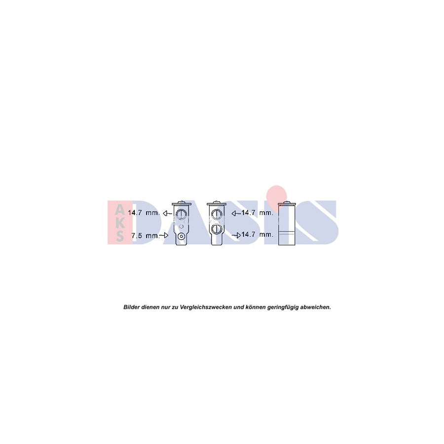 AKS Dasis 840318N Ac Expansion Valve | Duco Car Parts UK