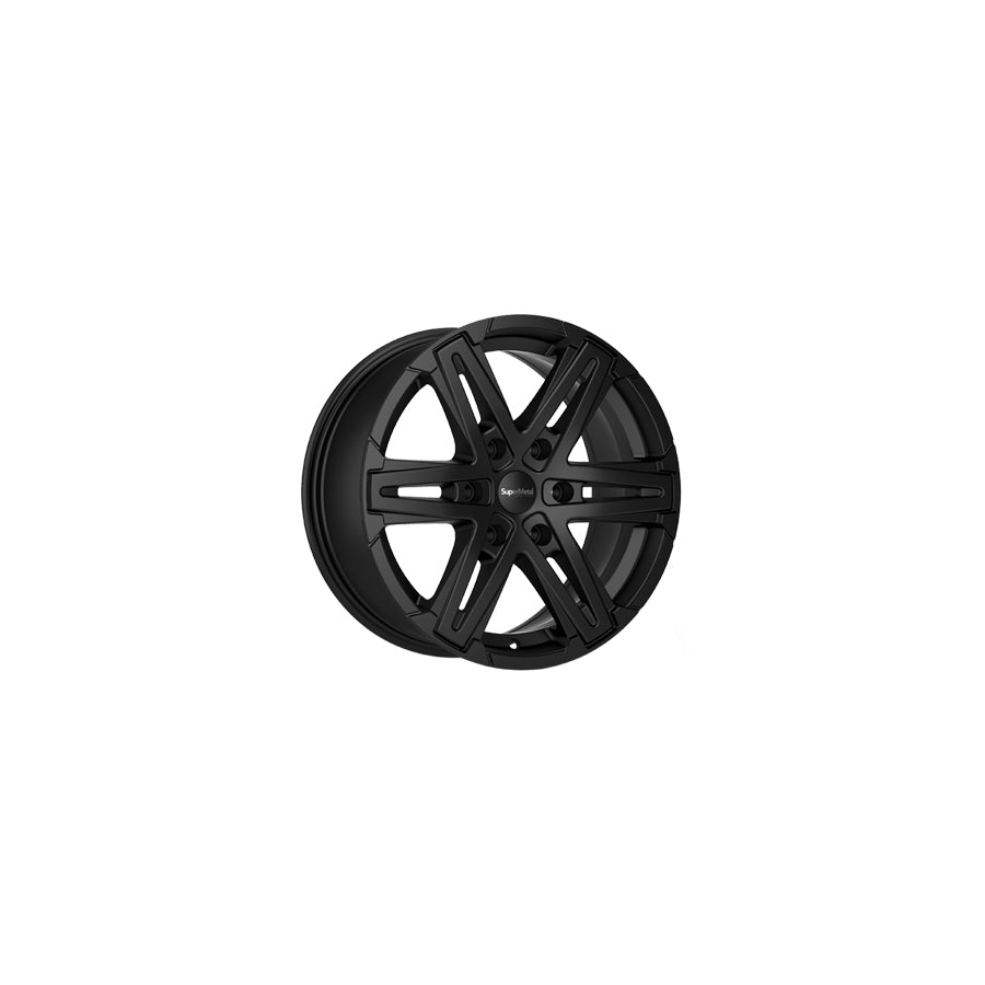 SuperMetal Compass 8.5x18 ET45 20015 Matt Black Wheel | Duco Car Parts UK Car Parts
