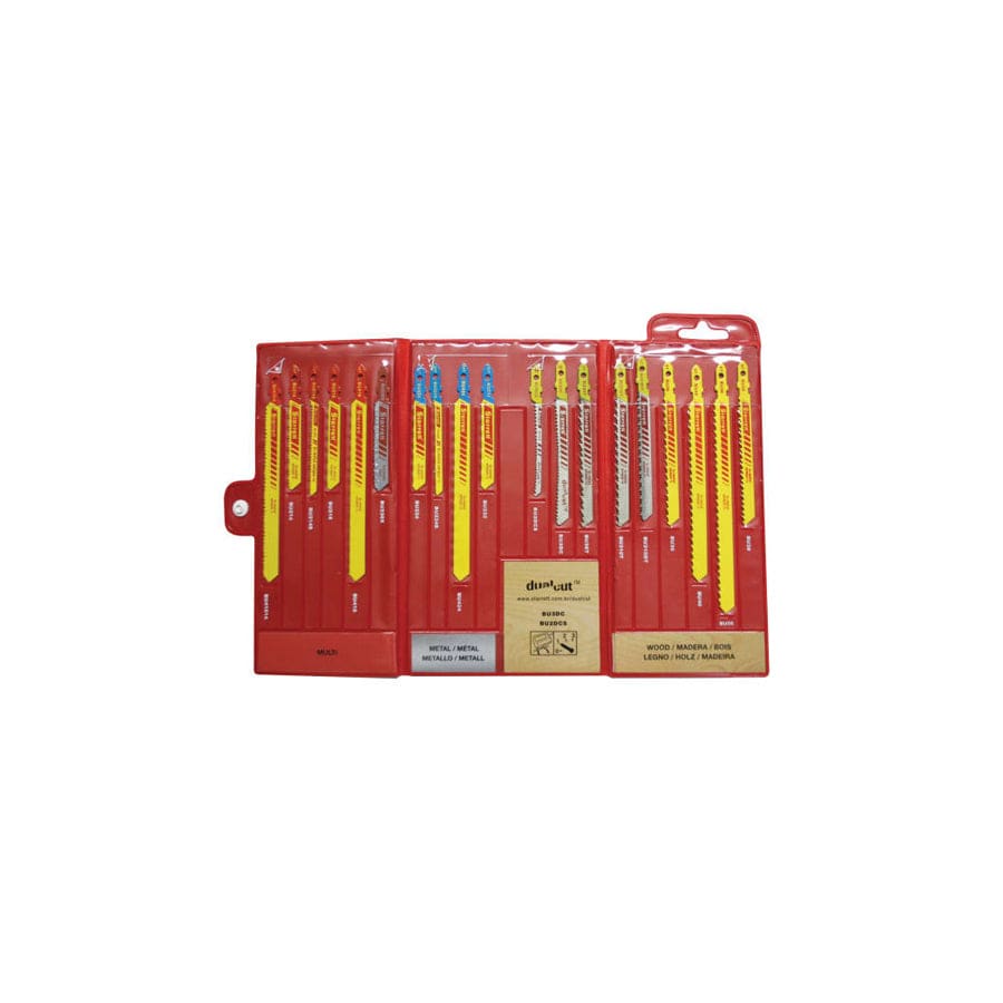 Starrett STRBU4 BU4 Jigsaw Blade Assortment Pack, 19 Piece | Duco Car Parts UK