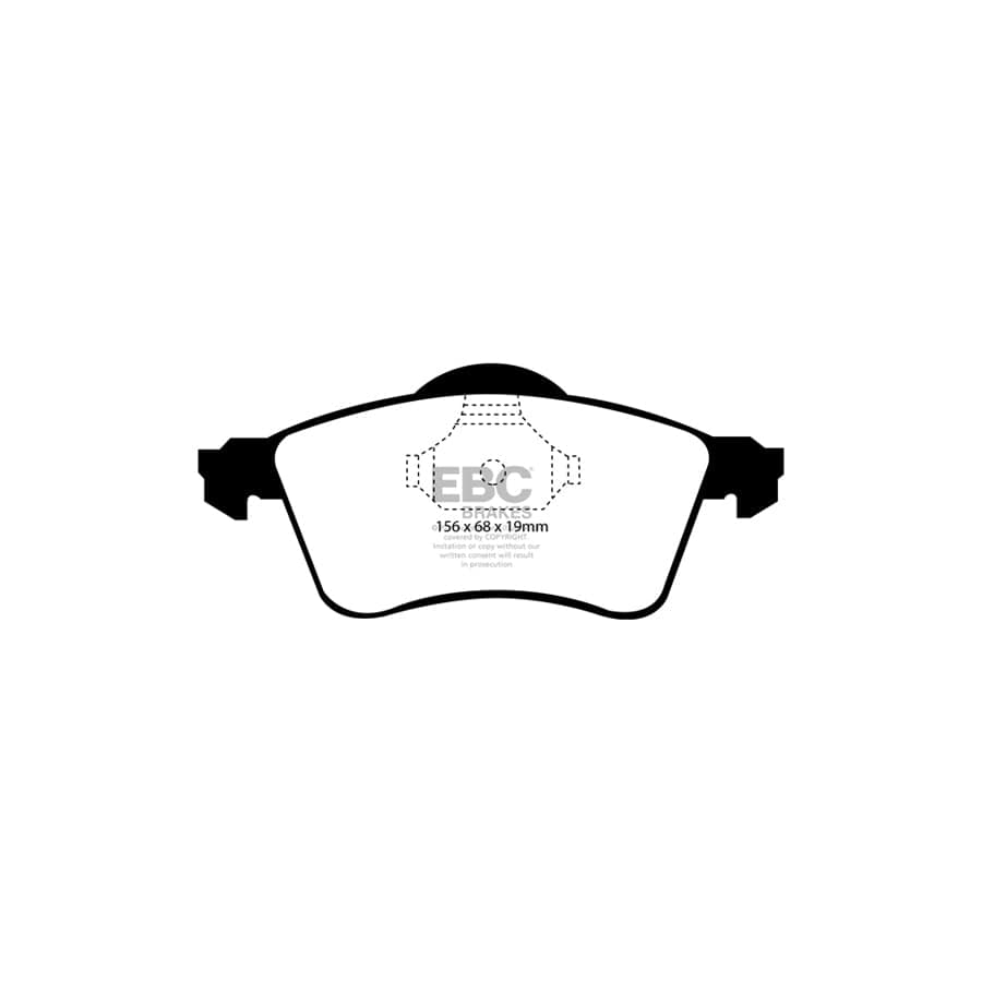 EBC PDKF2071 VW Ultimax Front Brake Pad & Plain Disc Kit - Girling/TRW Caliper (Inc. Caravelle & Transporter) 2 | Duco Car Parts UK Car Parts