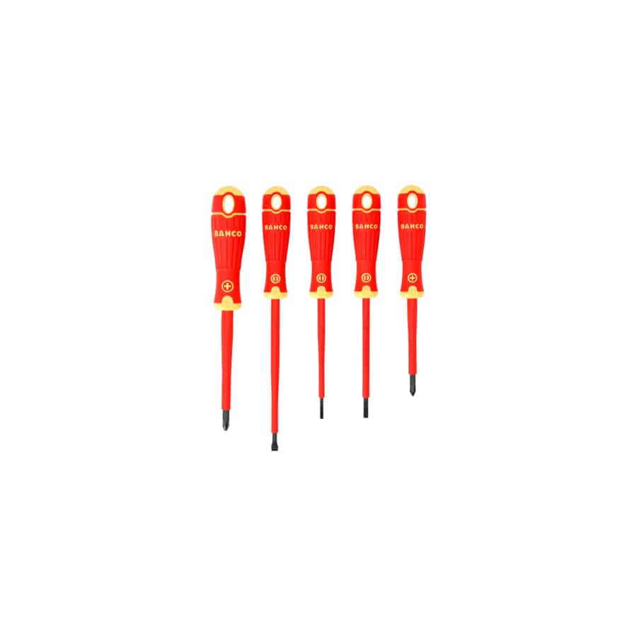 Bahco BAH220005 B220.005 BAHCOFIT Insulated Screwdriver Set, 5 Piece | Duco Car Parts UK
